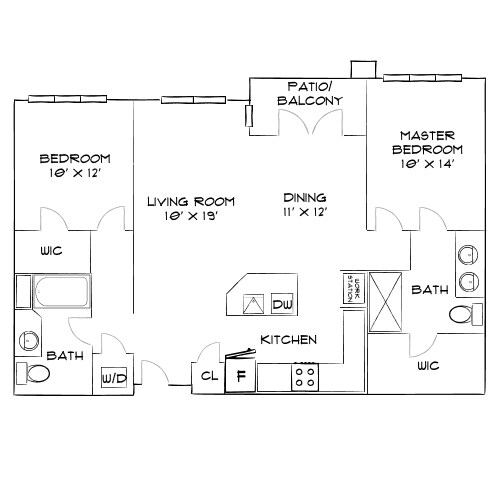 Design 2D20 7-208 floor plan