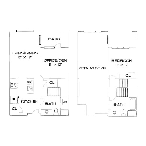 Design 1G 4-104 floor plan