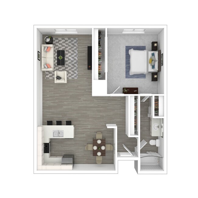 1x1A 4-87 floor plan