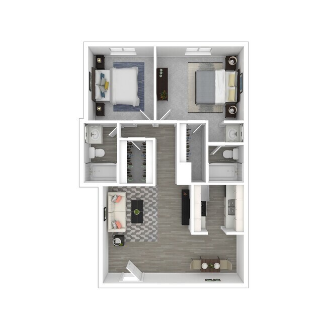 2x2B 3-59 floor plan