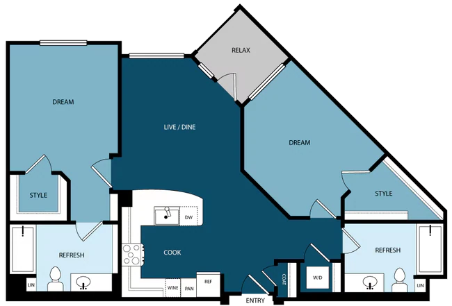 B2 1054 floor plan