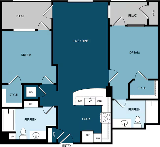 B1 2092 floor plan