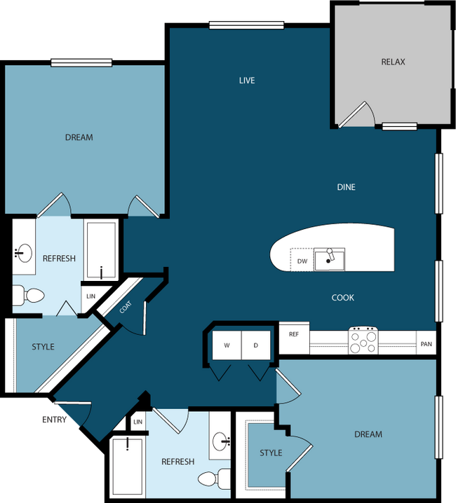 B4 1103 floor plan