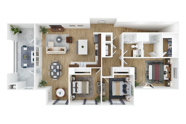 3x2 A 16206 floor plan