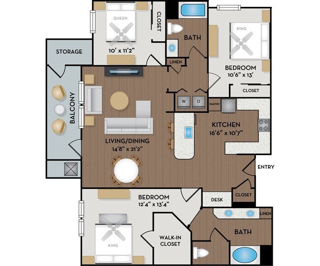 Giardino 264 floor plan