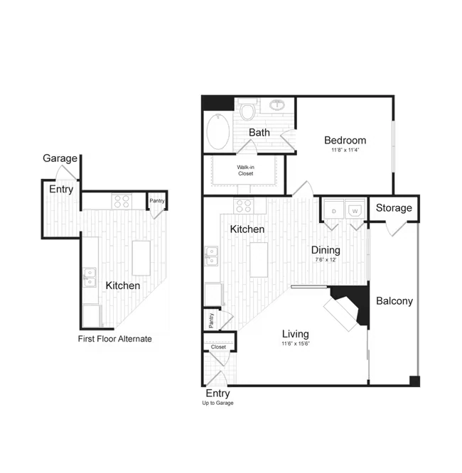 Renovated A3 0706 floor plan