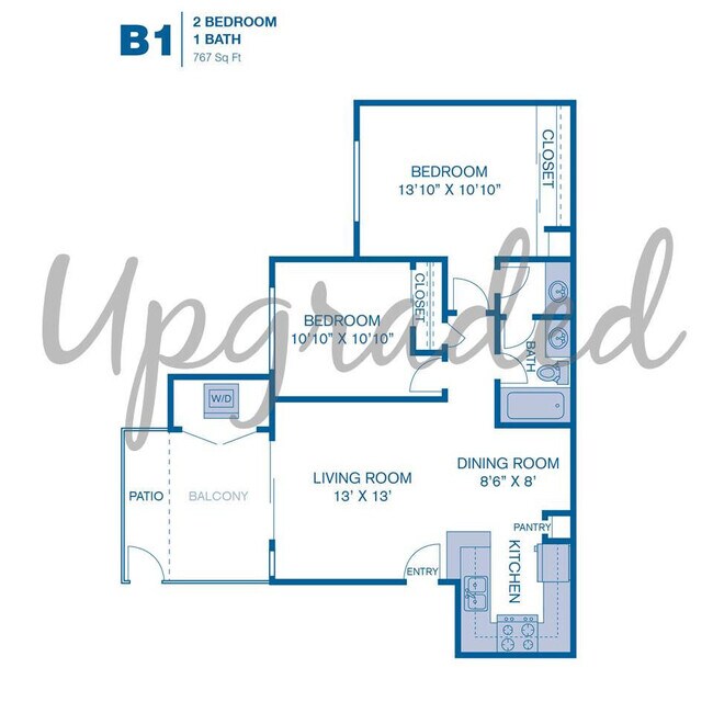 B1UPGRADE 0110339 floor plan