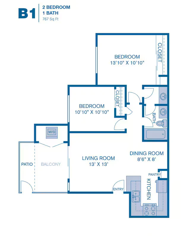 B1 0110909 floor plan
