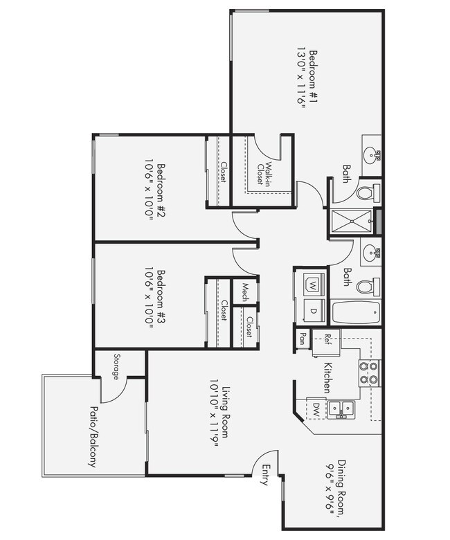 C1 845-K floor plan