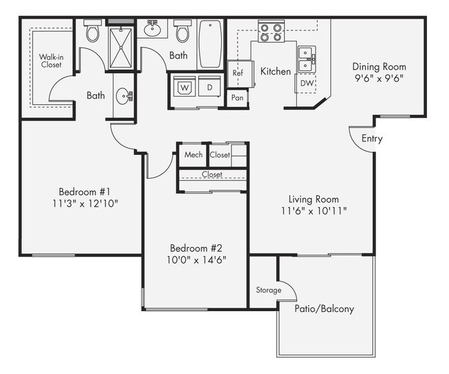 B1 831-N floor plan