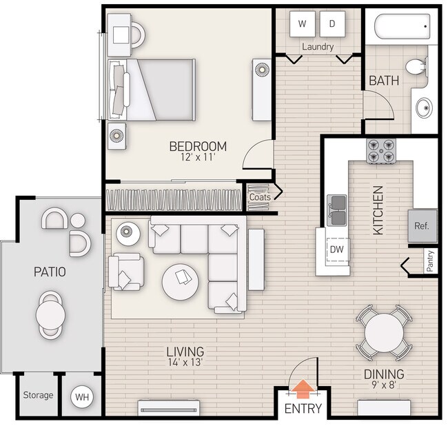 Plan C 388 floor plan