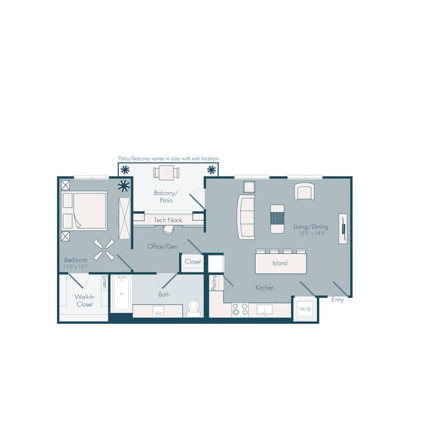 A5 358 floor plan
