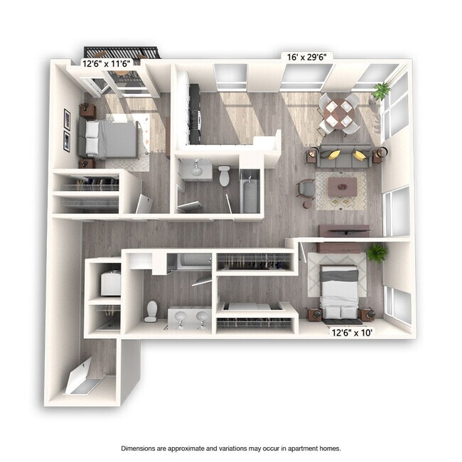 Washington 504 floor plan