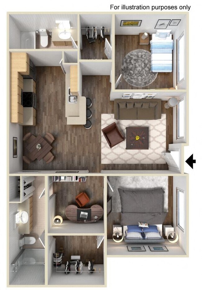 2A2 77-03 floor plan