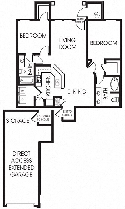 Residence Two Lower 007 floor plan