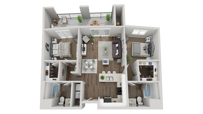 Barcelona C-418 floor plan