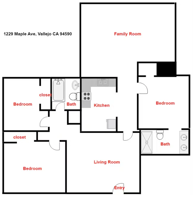 1229 Maple Ave Vallejo, CA 94591 photo 2