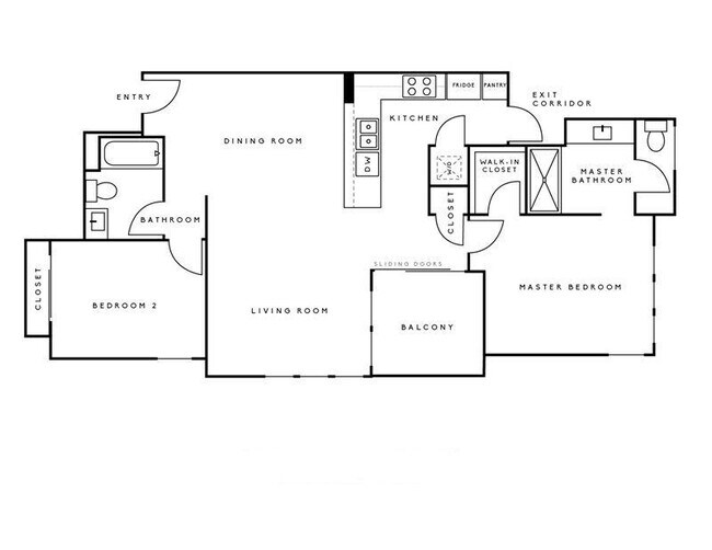 B1 7-203 floor plan