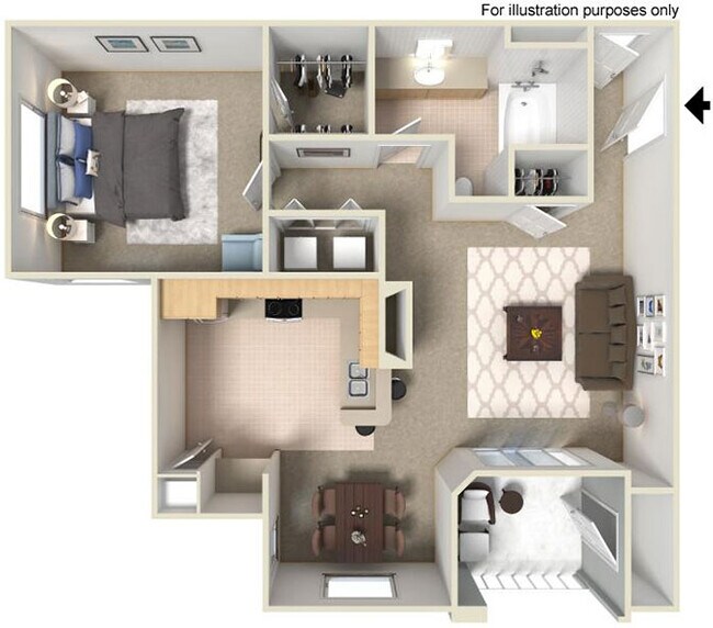 C Regents 801 to 821 SF RENOVATED 10208 floor plan