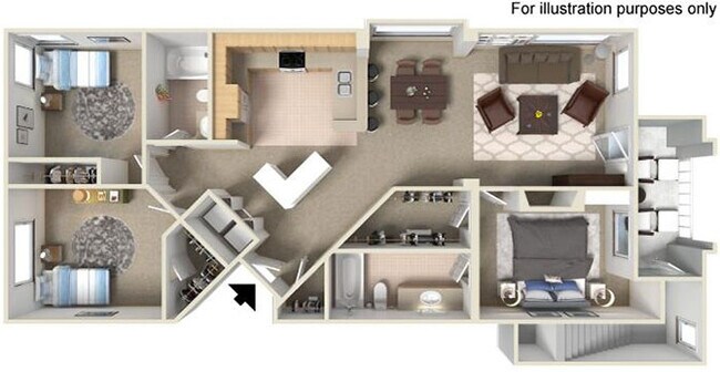 H Montclaire 1321 to 1389 SF RENOVATED 4205 floor plan