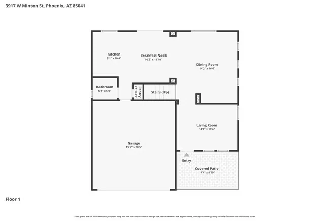 3917 W Minton St Phoenix, AZ 85041 photo 2