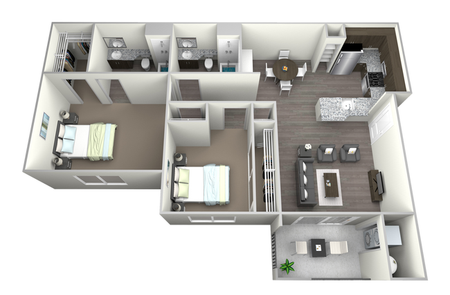 B2B 2235 floor plan