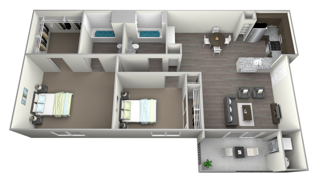 B2C 1233 floor plan