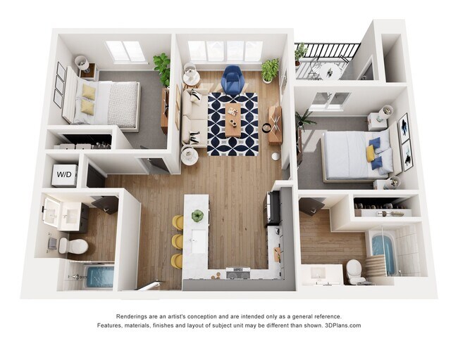 2x2F-888 309 floor plan