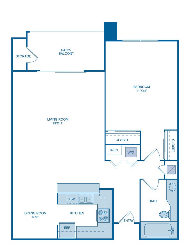 A1 04D210 floor plan
