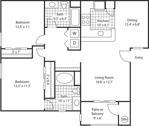 Amethyst 2238 floor plan
