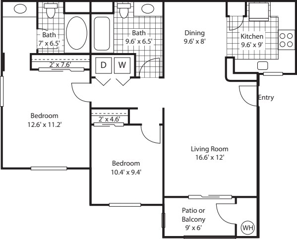 Topaz 1538 floor plan