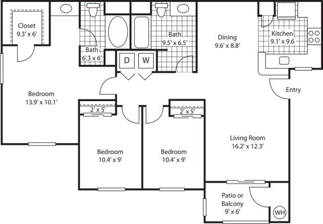 Emerald 1835 floor plan