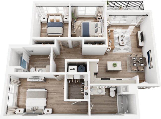 C1 204 floor plan