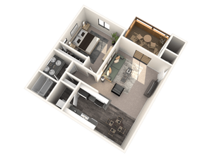 Unit I-0266 I-0266 floor plan