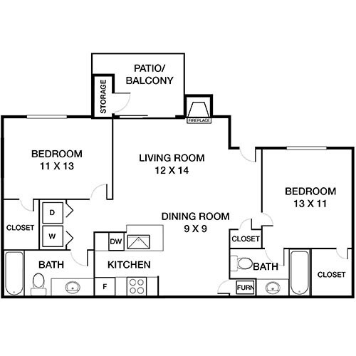 Caribbean Premier 210 floor plan