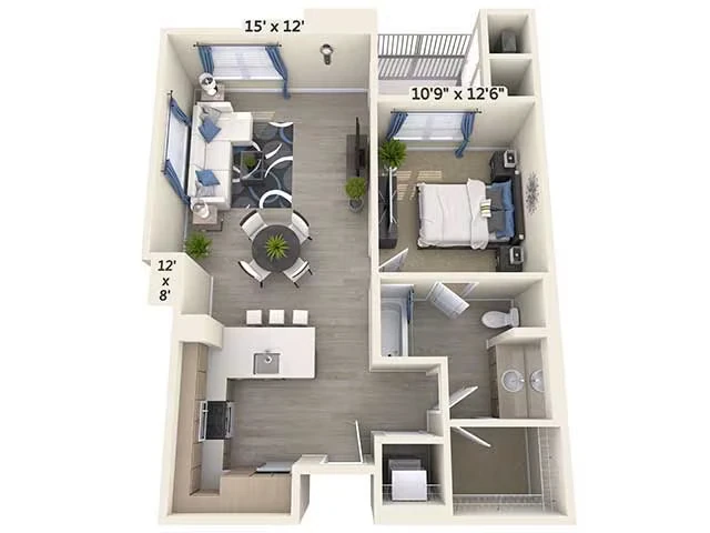 A3-740sq 005-514 floor plan