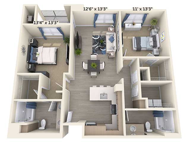 B3-1211sq 005-533 floor plan