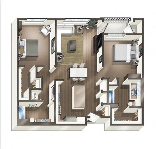 Pacific 2-351 floor plan