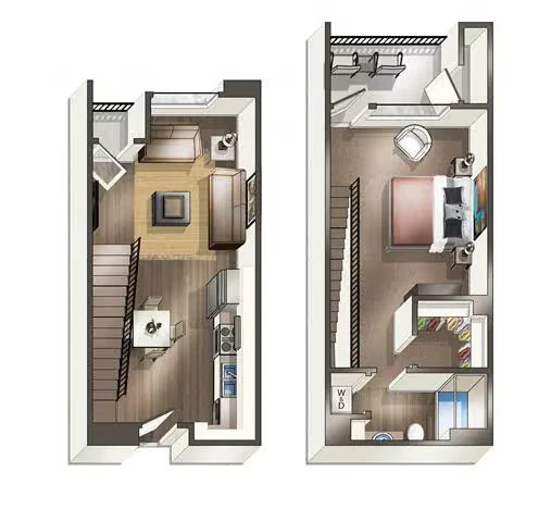 Cove 1-124 floor plan