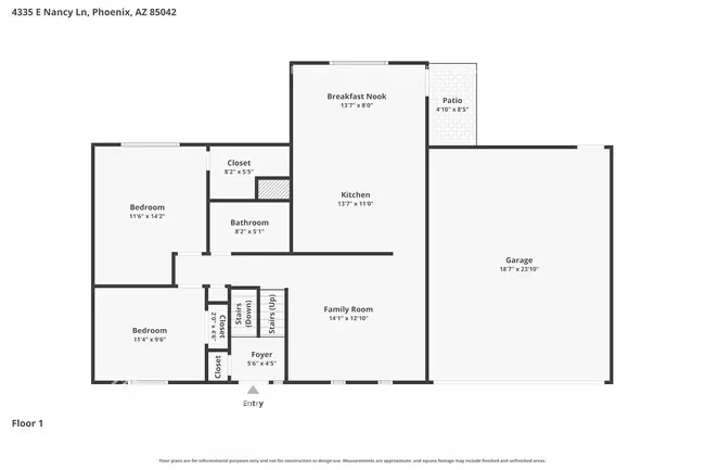 4335 E Nancy Ln Phoenix, AZ 85042 photo 2