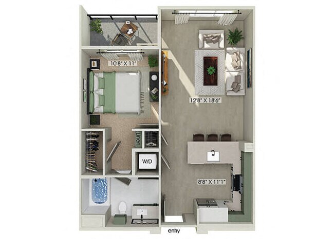 A2 614 floor plan