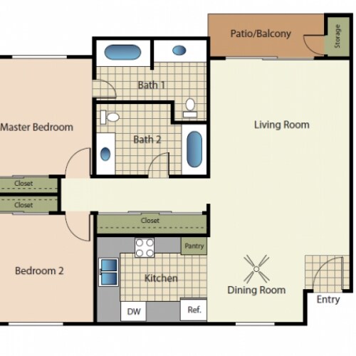 Allure 312 floor plan