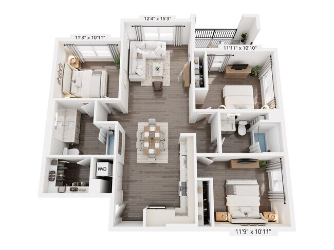 C1 K-1219 floor plan