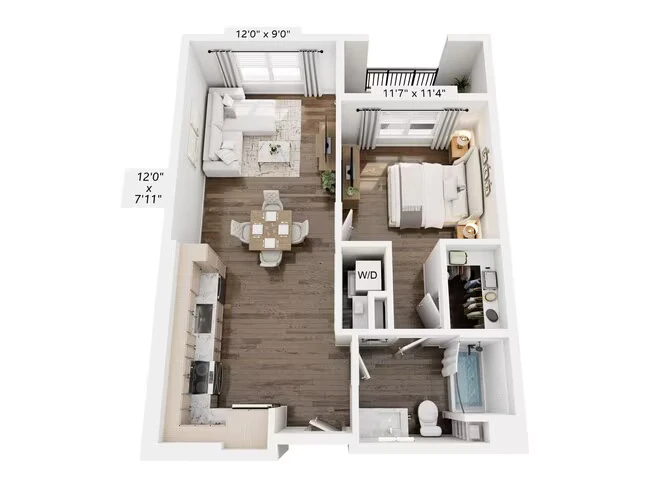 A1 K-1213 floor plan