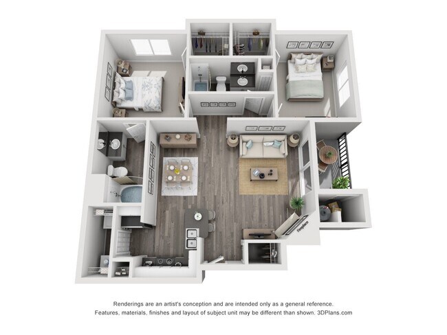 The Willow L-202 floor plan