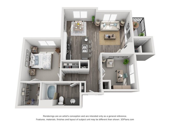 The Sycamore Q-302 floor plan