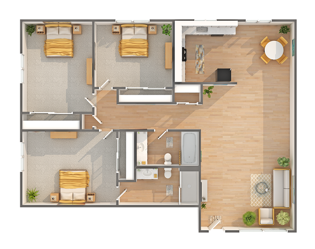 Terrace 63-2P floor plan