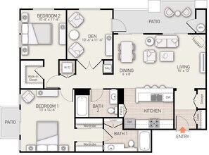 Plan J 205 floor plan