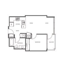 PINNACLE ON THE PARK 1A 1506 floor plan