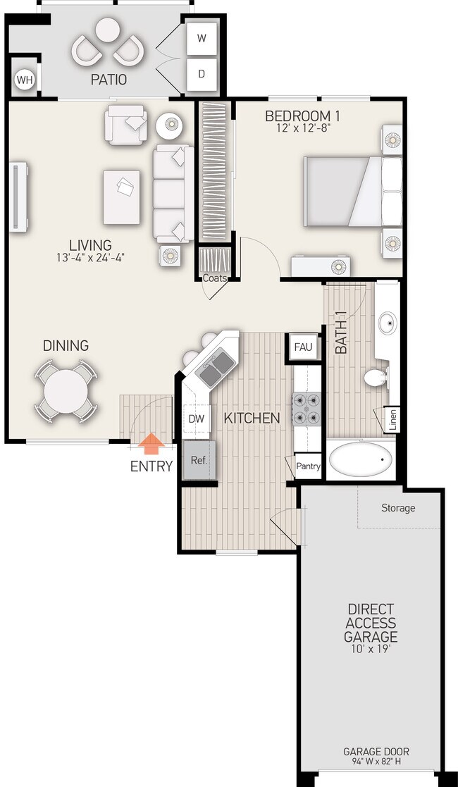 Plan C 421 floor plan